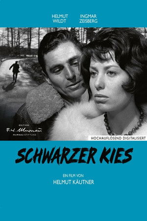 Schwarzer Kies