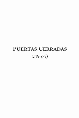 Puertas cerradas