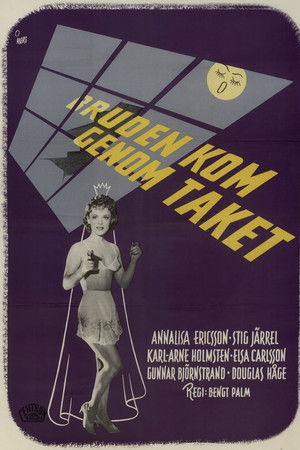 Bruden kom genom taket