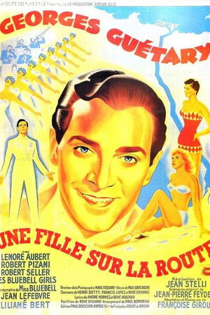 Une fille sur la route