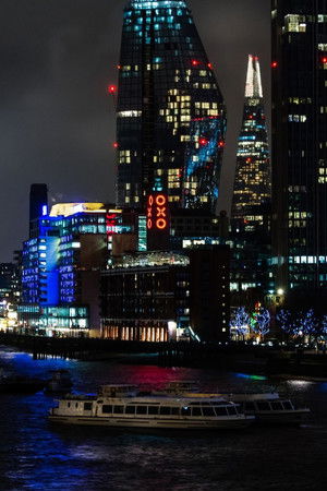 Thames At Night With Tony Robinson