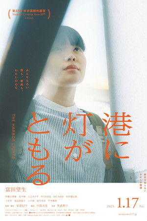 港に灯がともる