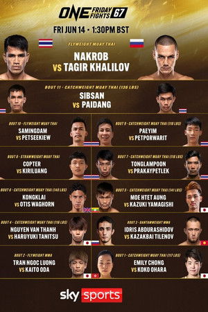 ONE Friday Fights 67: Nakrob vs. Khalilov