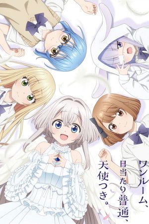 ワンルーム、日当たり普通、天使つき。