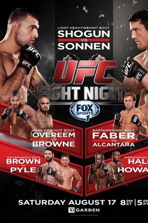 UFC Fight Night 26: Shogun vs. Sonnen UFC Fight Night 26: Shogun vs. Sonnen
