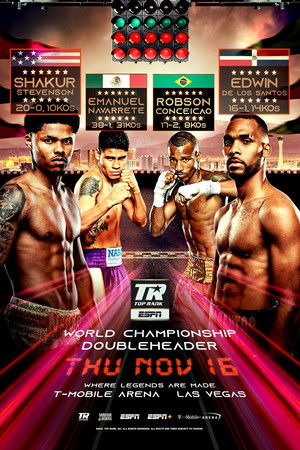 Shakur Stevenson vs. Edwin De Los Santos Shakur Stevenson vs. Edwin De Los Santos