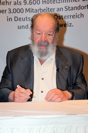 Bud Spencer zu Gast im Ramada Hotel in Berlin