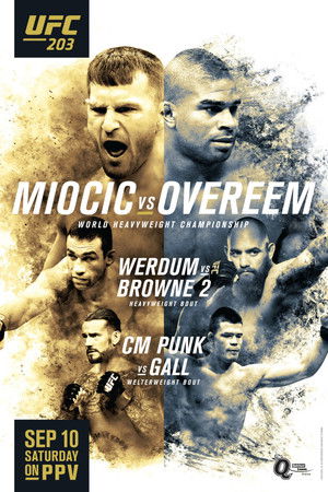 UFC 203: Miocic vs. Overeem UFC 203: Miocic vs. Overeem