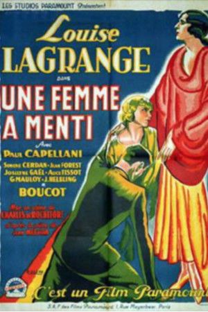 Une femme a menti Une femme a menti
