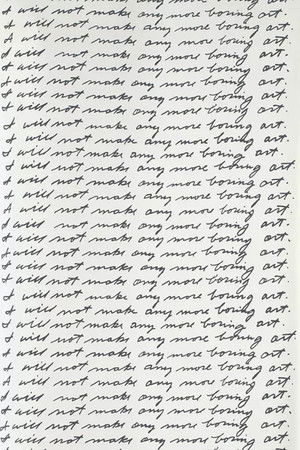 I Will Not Make Any More Boring Art I Will Not Make Any More Boring Art