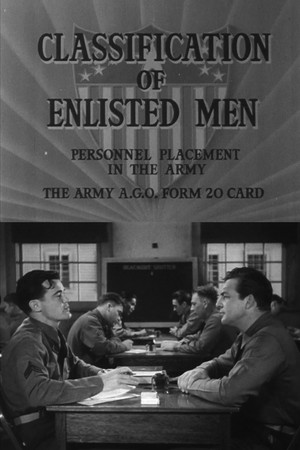 Classification of Enlisted Men Classification of Enlisted Men