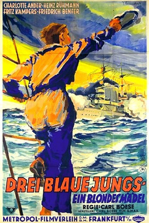 Three Bluejackets and a Blonde