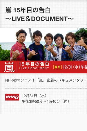 嵐 LIVE & DOCUMENT ～15年目の告白～