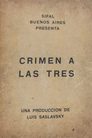 Crimen a las tres Crimen a las tres