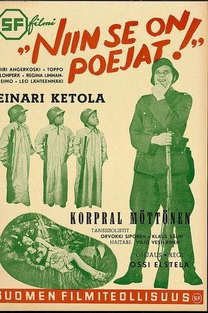 Niin se on, poijaat! Niin se on, poijaat!