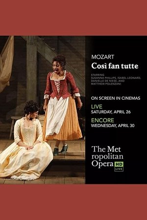 The Metropolitan Opera: Così Fan Tutte The Metropolitan Opera: Così Fan Tutte