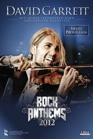 David Garrett - Rock Symphonies - Tourposter - Hannover 2012 David Garrett - Rock Symphonies - Tourposter - Hannover 2012