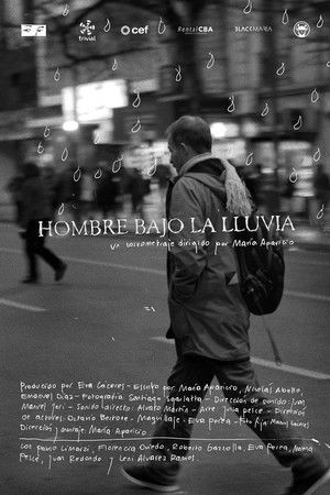 Hombre bajo la lluvia Hombre bajo la lluvia