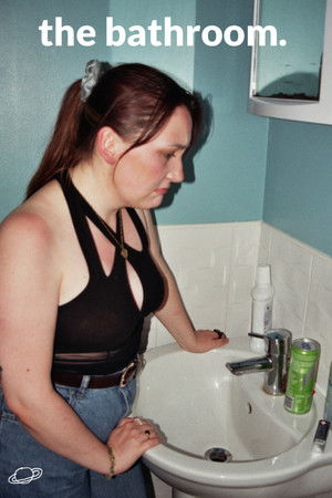 the bathroom the bathroom