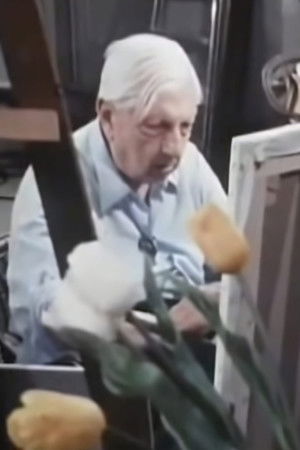 Giorgio de Chirico paints live The Sun on the Easel, 1973 Giorgio de Chirico paints live The Sun on the Easel, 1973