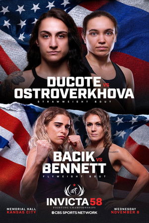 Invicta FC 58: Ducote vs. Ostroverkhova Invicta FC 58: Ducote vs. Ostroverkhova