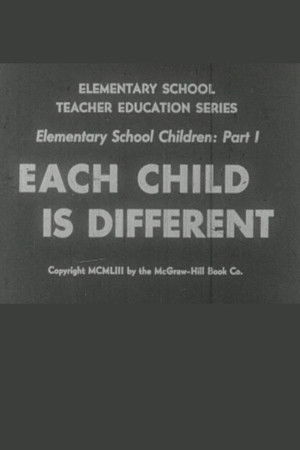 Each Child is Different Each Child is Different