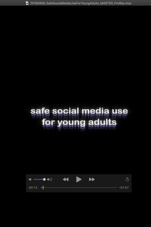 Safe Social Media Use for Young Adults Safe Social Media Use for Young Adults