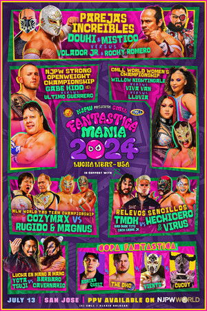 NJPW Presents CMLL Fantastica Mania 2024 - Lucha Libre USA NJPW Presents CMLL Fantastica Mania 2024 - Lucha Libre USA