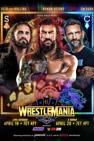 WWE WrestleMania 41: Saturday