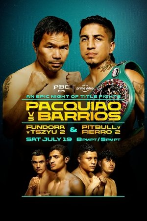 Manny Pacquiao vs. Mario Barrios Manny Pacquiao vs. Mario Barrios
