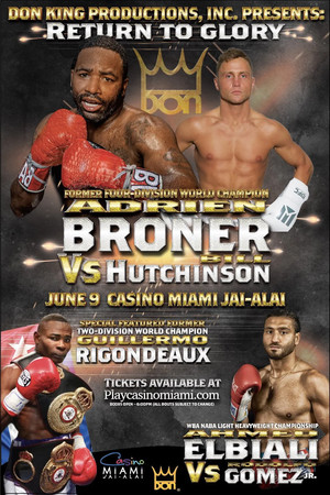 Adrien Broner vs. Bill Hutchinson Adrien Broner vs. Bill Hutchinson