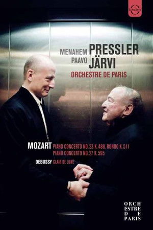 Menahem Pressler, Paavo Jarvi, Orchestre de Paris plays Mozart and Debussy Menahem Pressler, Paavo Jarvi, Orchestre de Paris plays Mozart and Debussy