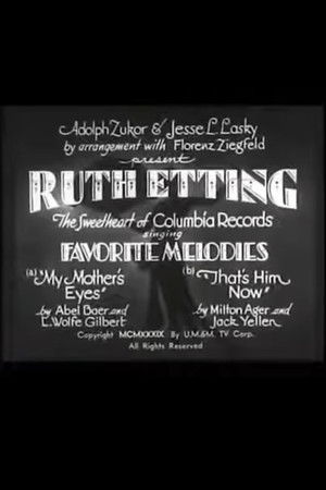 Ruth Etting in Favorite Melodies Ruth Etting in Favorite Melodies