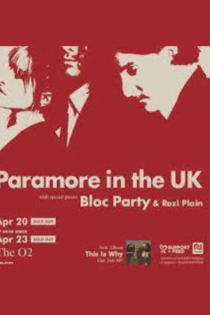 Paramore 2023 - Live In London At The O2 Arena