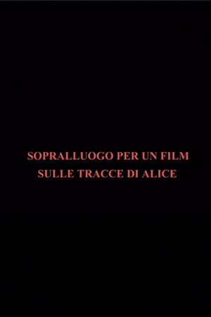 Sopralluogo per un film sulle tracce di Alice