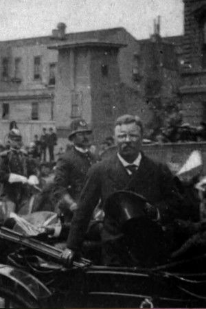 President Reviewing School Children President Reviewing School Children