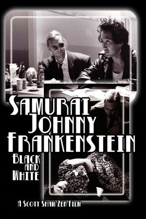 Samurai Johnny Frankenstein Black and White Samurai Johnny Frankenstein Black and White