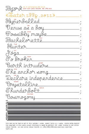 Björk: Later 1995-2011 Björk: Later 1995-2011