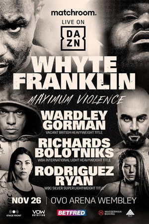 Dillian Whyte vs. Jermaine Franklin Dillian Whyte vs. Jermaine Franklin