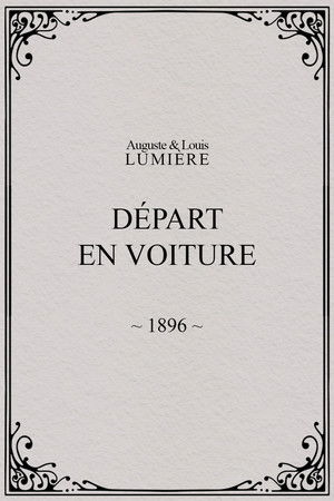 Départ en voiture Départ en voiture