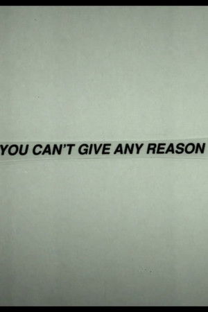 You Can't Give Any Reason You Can't Give Any Reason