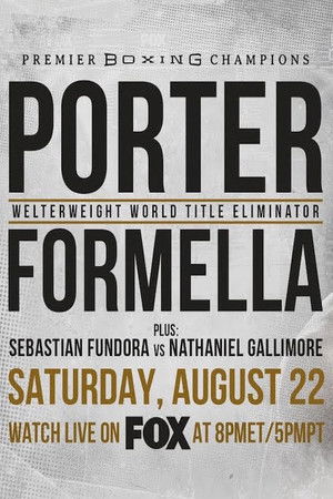 Shawn Porter vs. Sebastian Formella Shawn Porter vs. Sebastian Formella