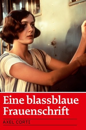 Eine blassblaue Frauenschrift