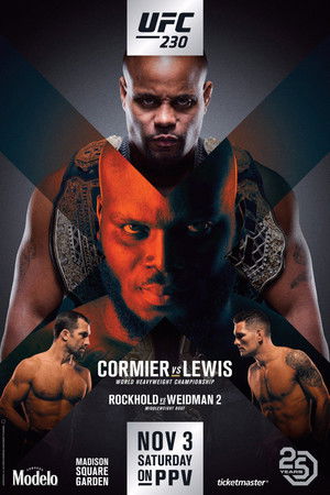 UFC 230: Cormier vs. Lewis UFC 230: Cormier vs. Lewis
