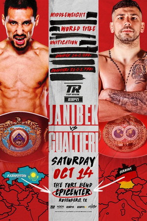 Janibek Alimkhanuly vs. Vincenzo Gualtieri Janibek Alimkhanuly vs. Vincenzo Gualtieri