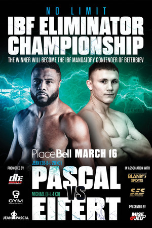 Jean Pascal vs. Michael Eifert Jean Pascal vs. Michael Eifert