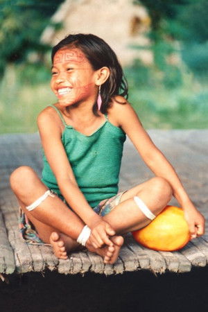 Grompes, Curumí y la niña de la papaya