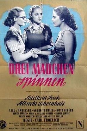 Drei Mädchen spinnen Drei Mädchen spinnen