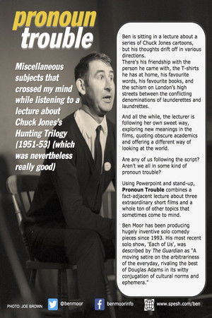 Ben Moor: Pronoun Trouble Ben Moor: Pronoun Trouble