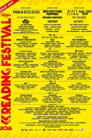 Biffy Clyro - Reading Festival 2016 Biffy Clyro - Reading Festival 2016